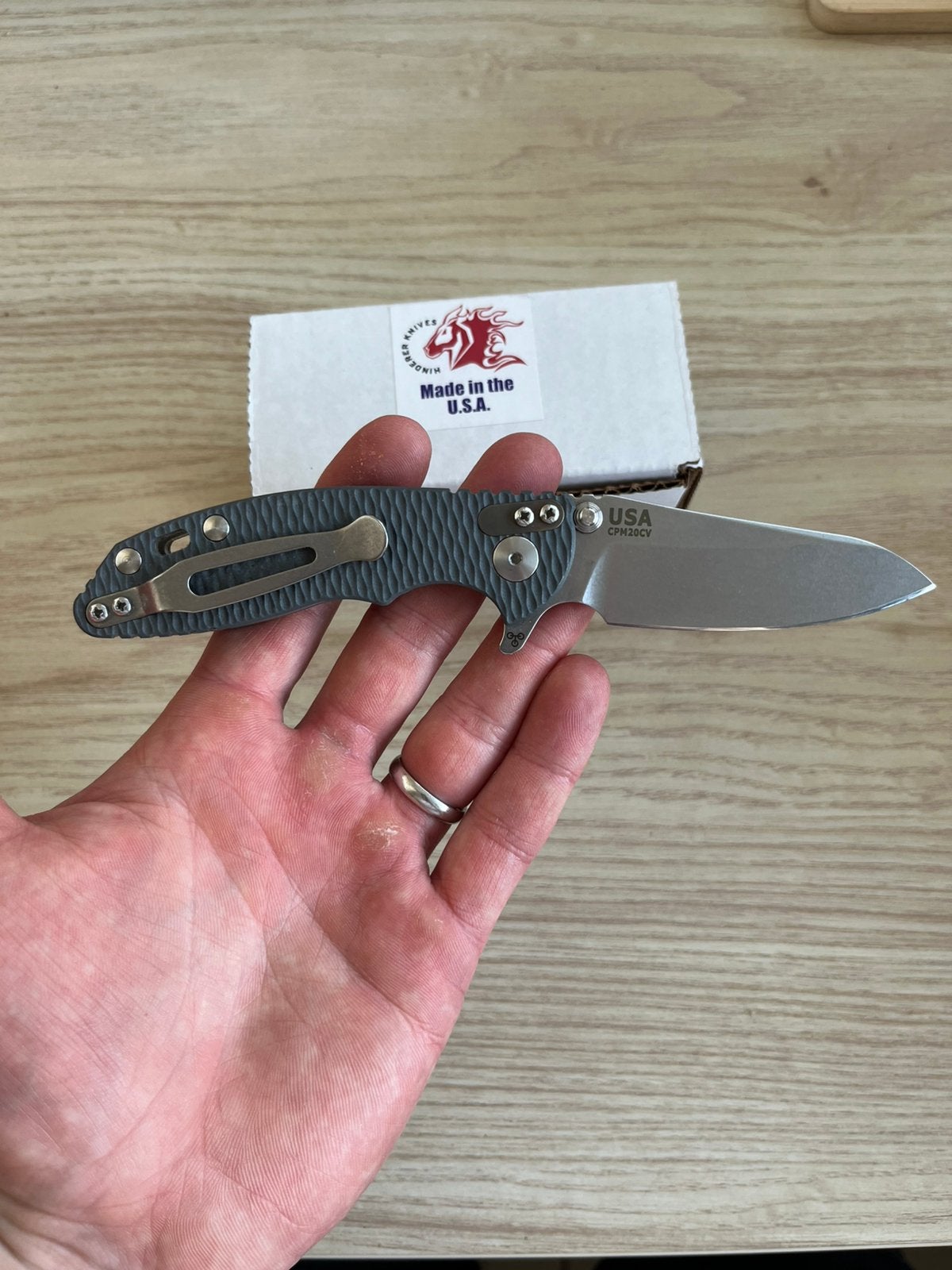Rick Hinderer XM18 3” Mager, Ophalen of Verzenden, Zo goed als nieuw