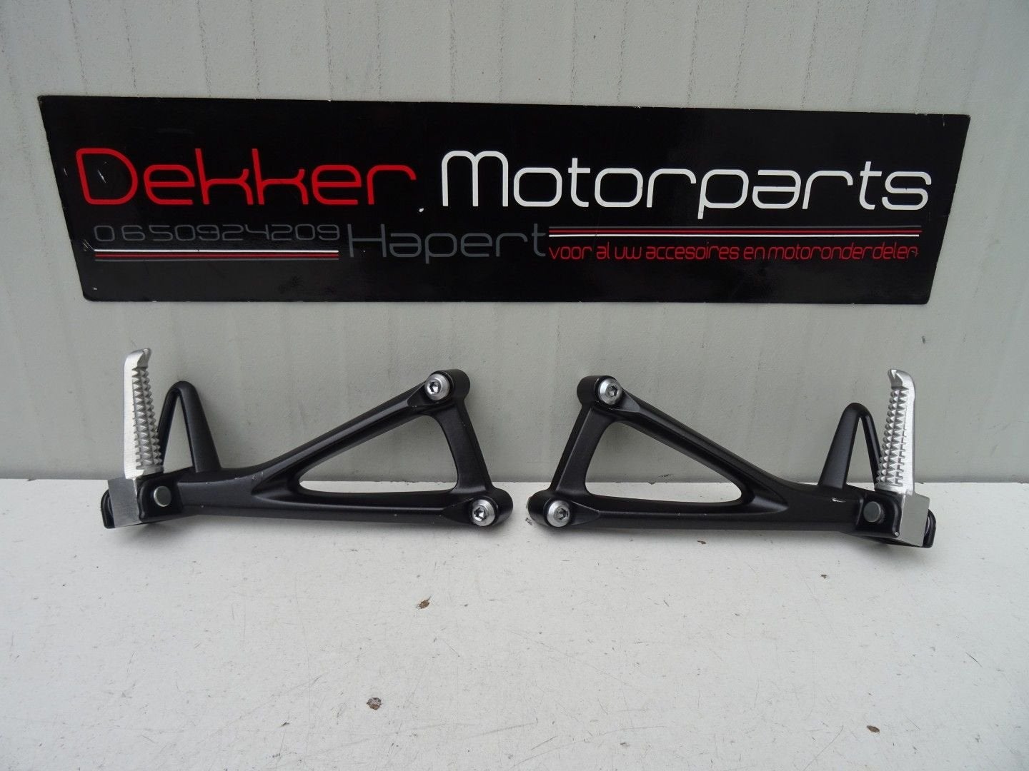 Set Duo Voetsteunen Yamaha MT125 / MT-125 2020-2024, -, Utilisé, -, -