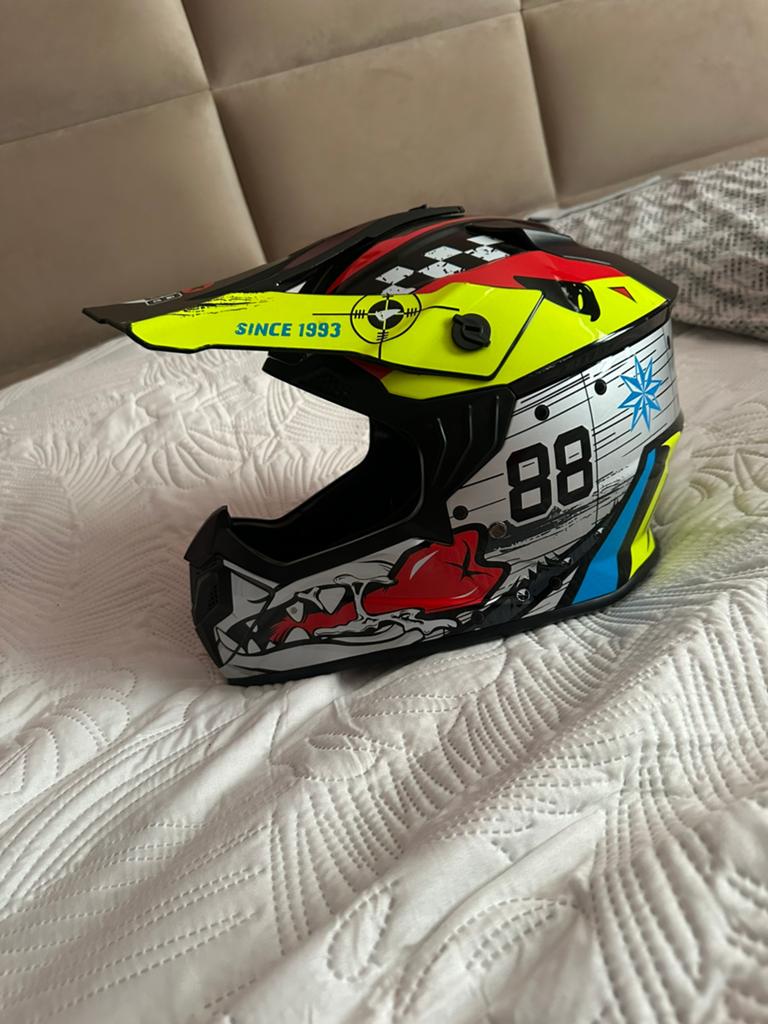 Crosshelm maat s merk ls2, Motoren, Kleding | Motorhelmen, Ophalen, S