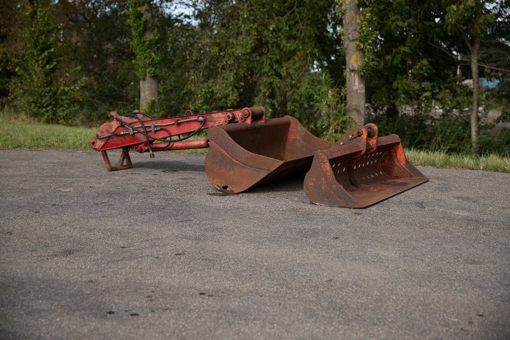 Verlenggiek cw10 inclusief graafbak en slotenbak !, Ophalen, Graafmachine
