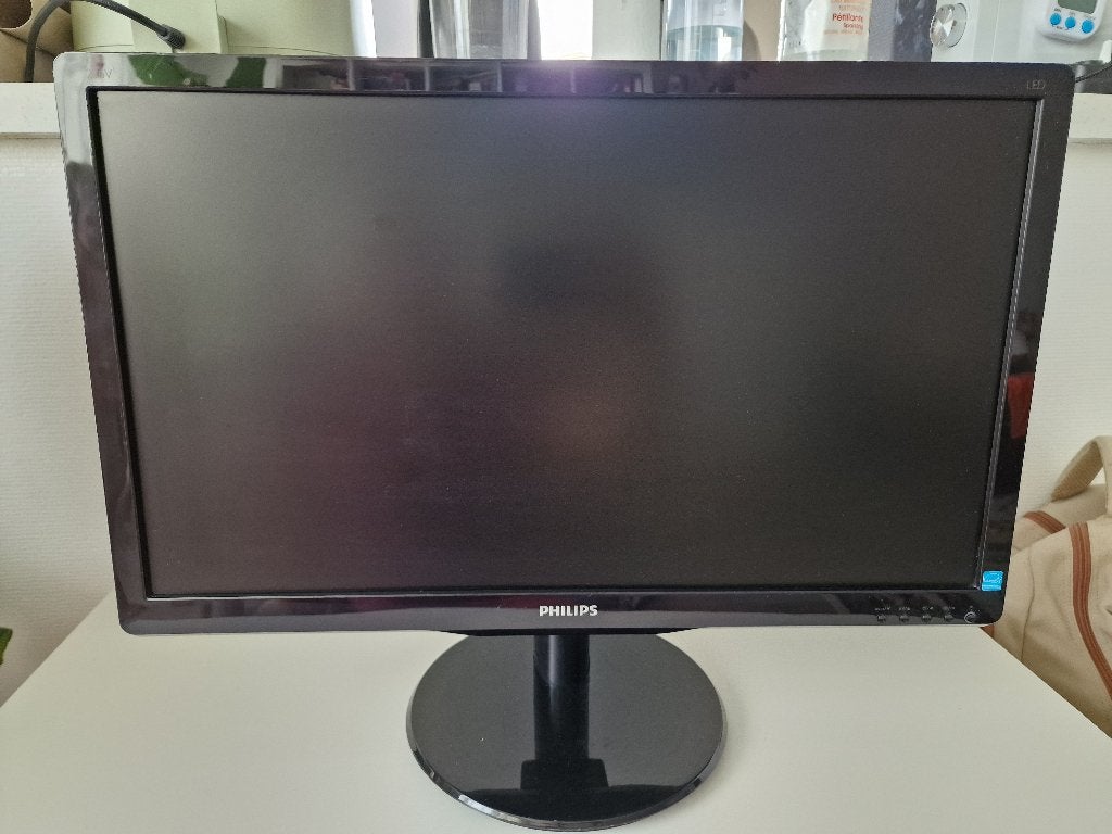 Philips 23.8", 60Hz monitor - 236V4LSB, Computers en Software, Monitoren, Ophalen, Philips, Gebruikt, Kantelbaar