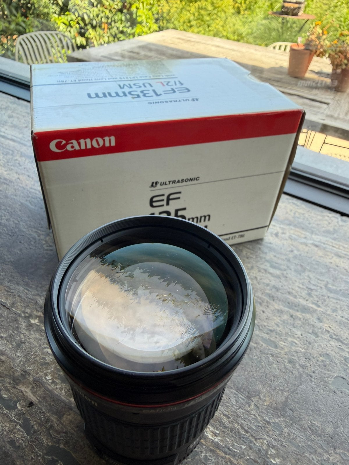Canon 135 mmm 2 L, Ophalen, Zo goed als nieuw, Canon
