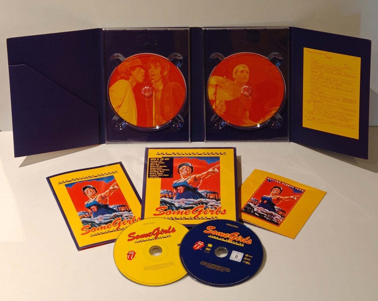 The Rolling Stones Some Girls Live Texas ’78 DVD CD Box set, Ophalen of Verzenden