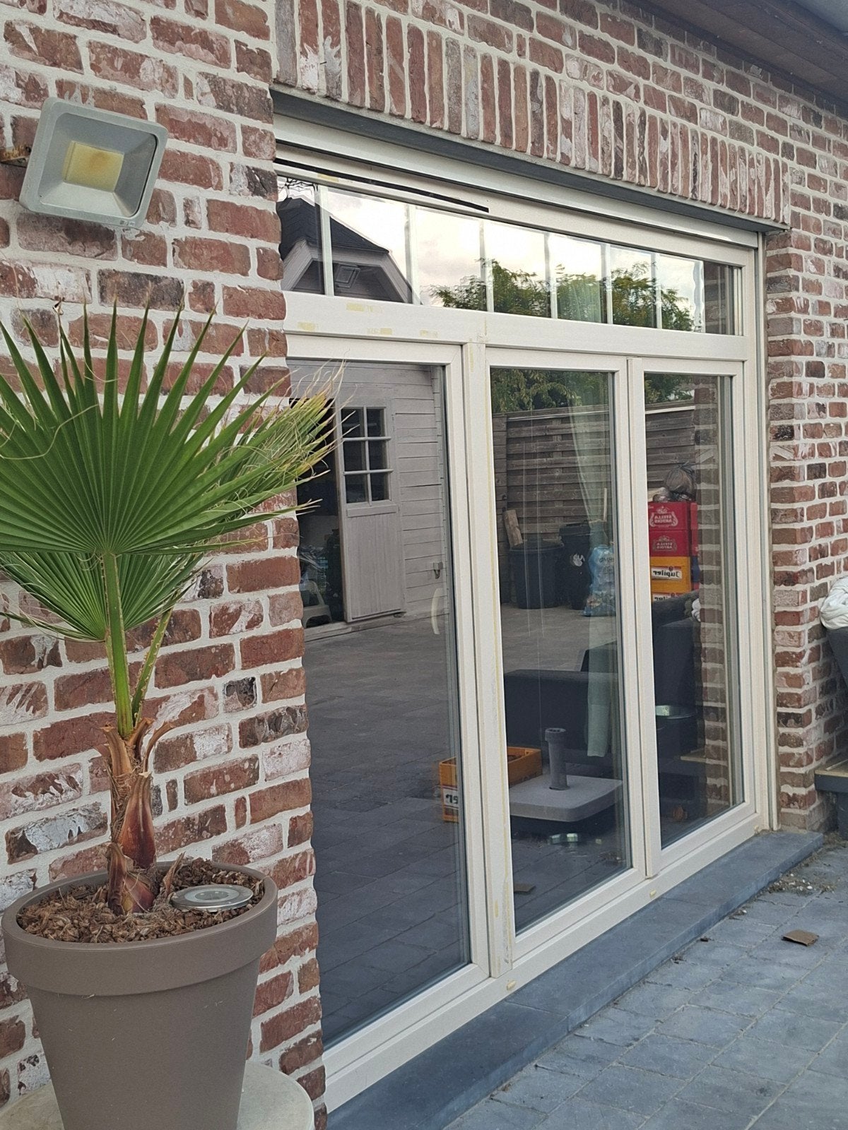 Grote ramen in pvc, Doe-het-zelf en Bouw, Raamkozijnen en Schuifdeuren, Ophalen, Kunststof, 225 cm of meer, Overige typen