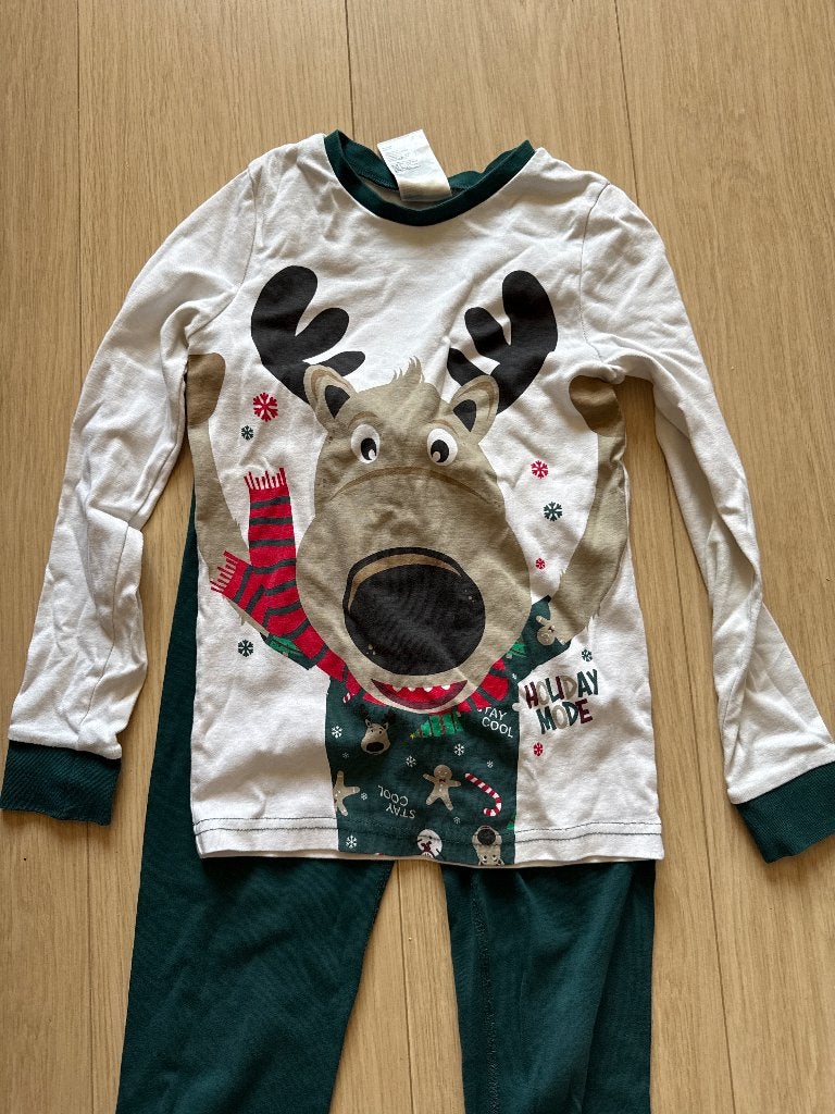 Pyjama kerst 134-140, Enfants & Bébés, Vêtements enfant | Taille 134, Garçon ou Fille, H&M, Utilisé, Enlèvement