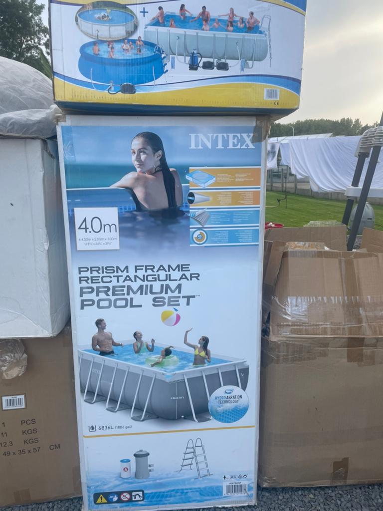 Intex zwembad 4m-2m-1m, Tuin en Terras, Zwembaden, Ophalen