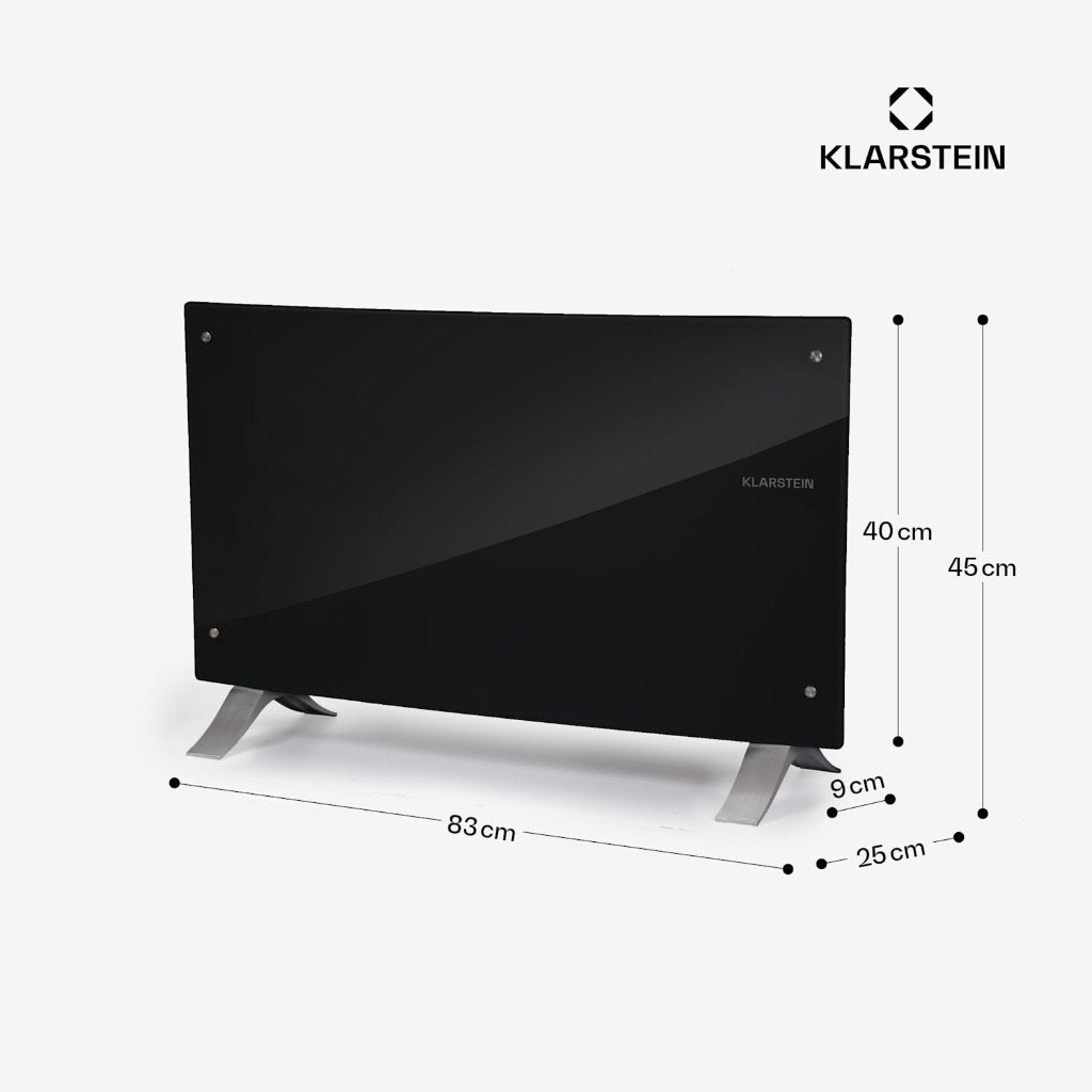 Bornholm Curve 2000W 20m² Convector Heater, Ophalen, Zo goed als nieuw