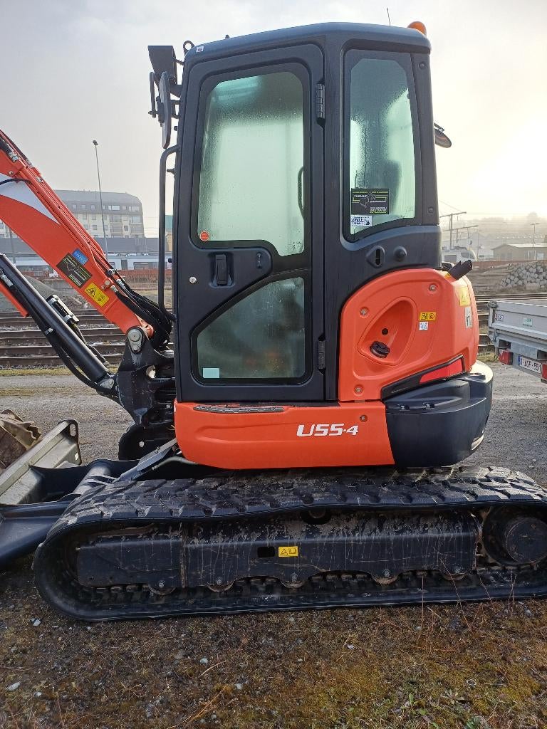 Kubota, Enlèvement, Excavatrice
