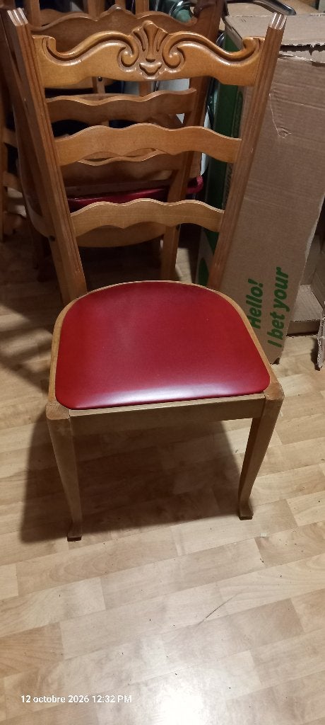 Ancienne  salle a manger, Enlèvement, Utilisé, 4 à 6 chaises