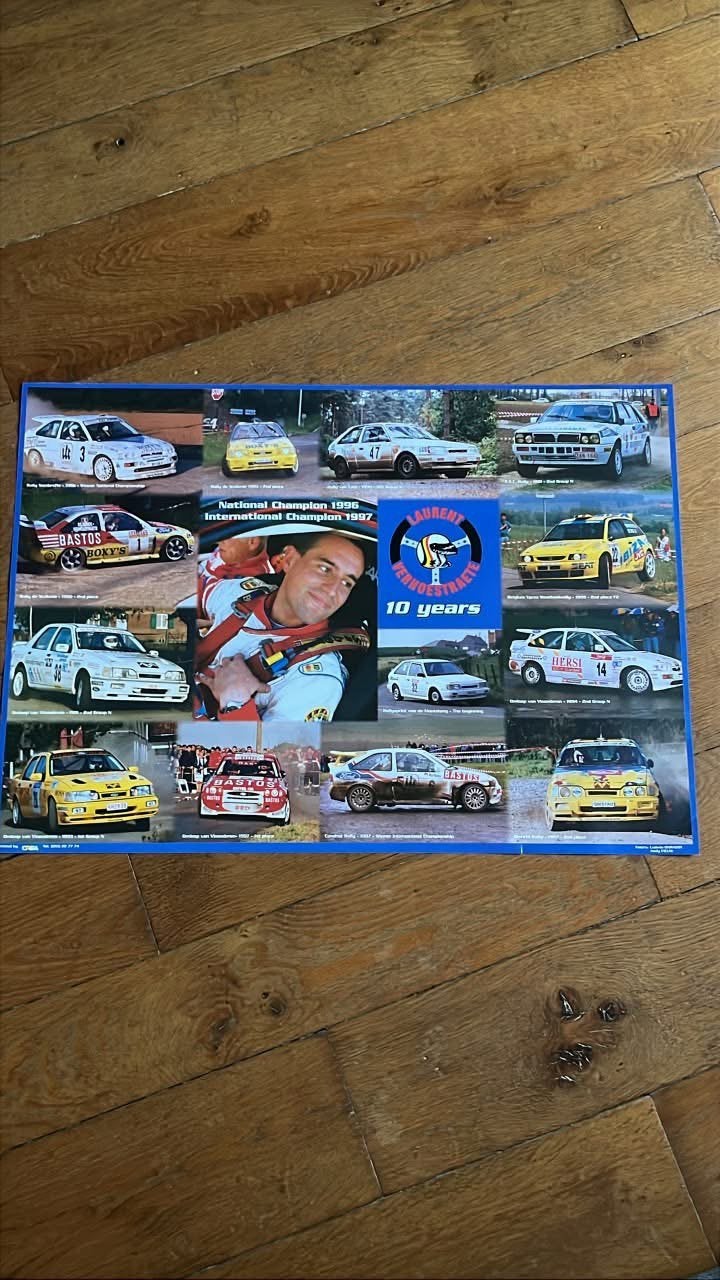 Poster rally, Ophalen of Verzenden, Zo goed als nieuw