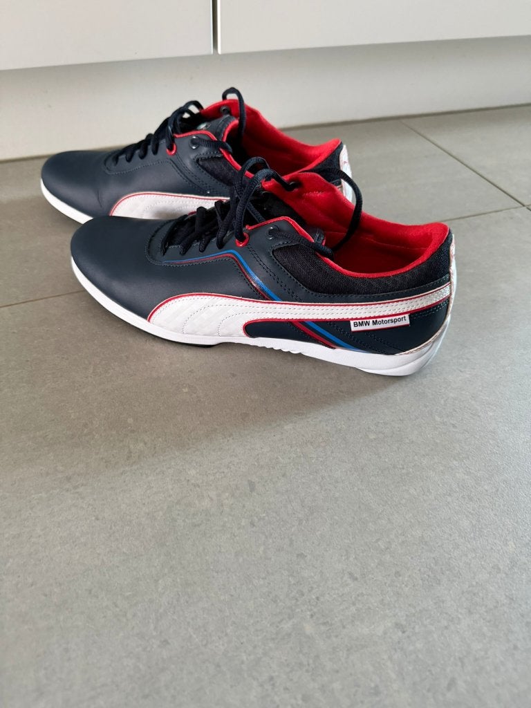 Puma BMW Motorsport maat 43 (voor maat 42) Nieuwstaat, Puma, Blauw, Ophalen of Verzenden, Zo goed als nieuw