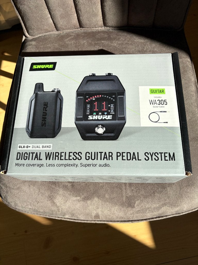Shure glxd16+ wireless, TV, Hi-fi & Vidéo, Enlèvement ou Envoi, Comme neuf, Audio