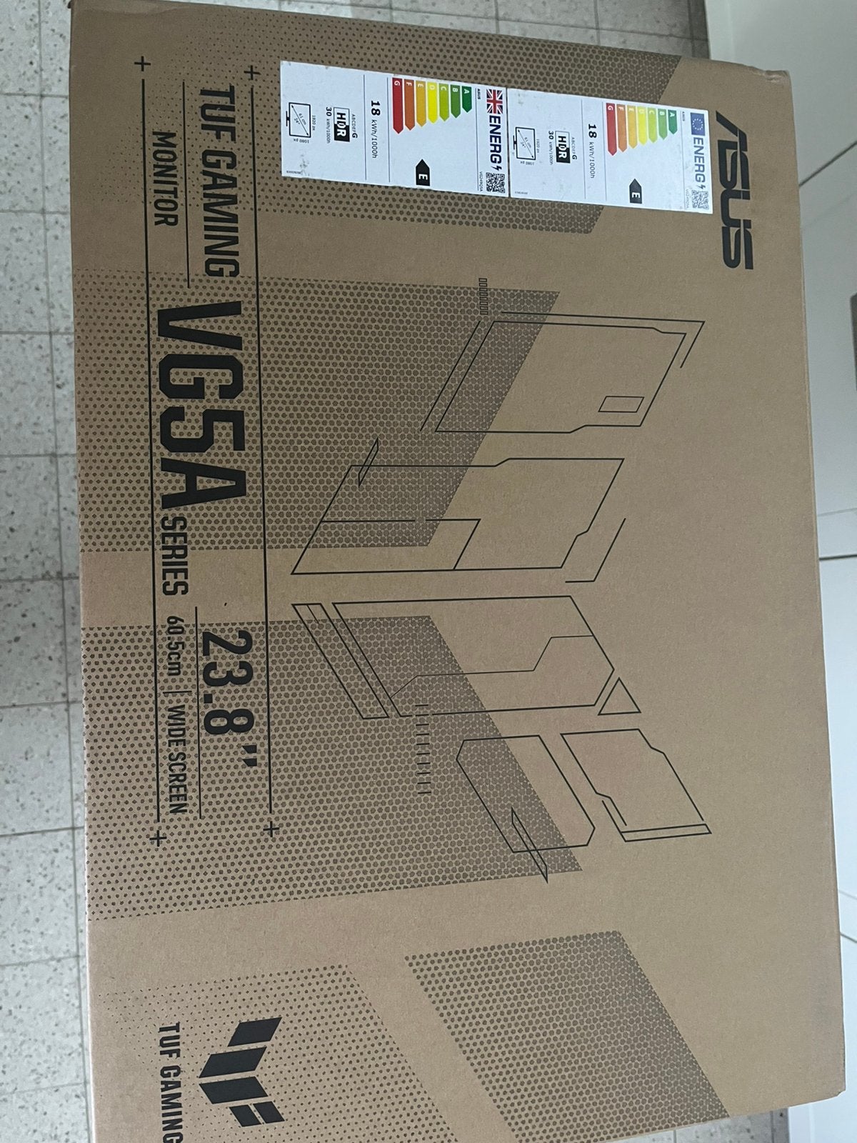 Asus gaming monitor, Informatique & Logiciels, 3 à 5 ms, HD, 151 à 200 Hz, Enlèvement