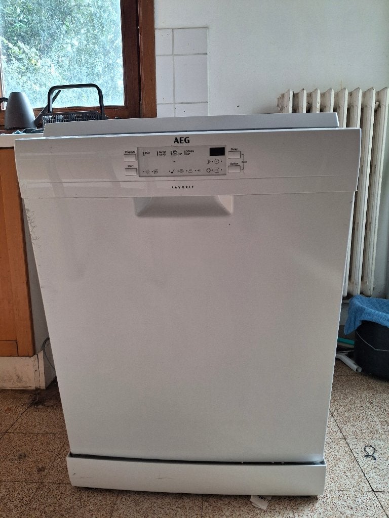 vaatwasser AEG, Elektronische apparatuur, Ophalen, Gebruikt, Minder dan 85 cm, Eco programma