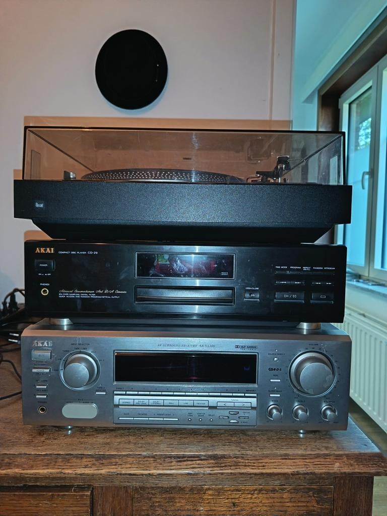 Akai surround receiver + cd-speler, Ophalen, Cd-speler, Akai