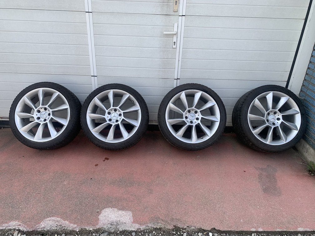 Jantes Originales LORINSER 19 pouces pour Mercedes, Autos : Pièces & Accessoires, Pneus & Jantes, Jante(s), 4 Saisons, 19 pouces