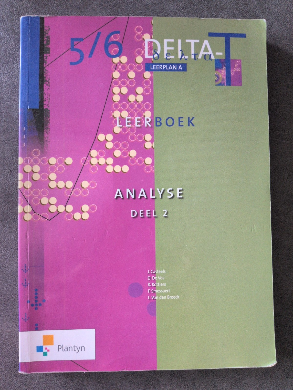 Delta 5/6 Analyse Deel 2, Boeken, Ophalen of Verzenden, Nieuw, Plantyn