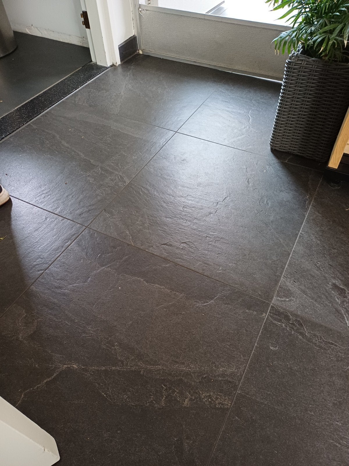 vloer/ wandtegels 60x60 zwart/ antraciet, Doe-het-zelf en Bouw, Ophalen, 60 cm of meer, Nieuw, 10 m² of meer
