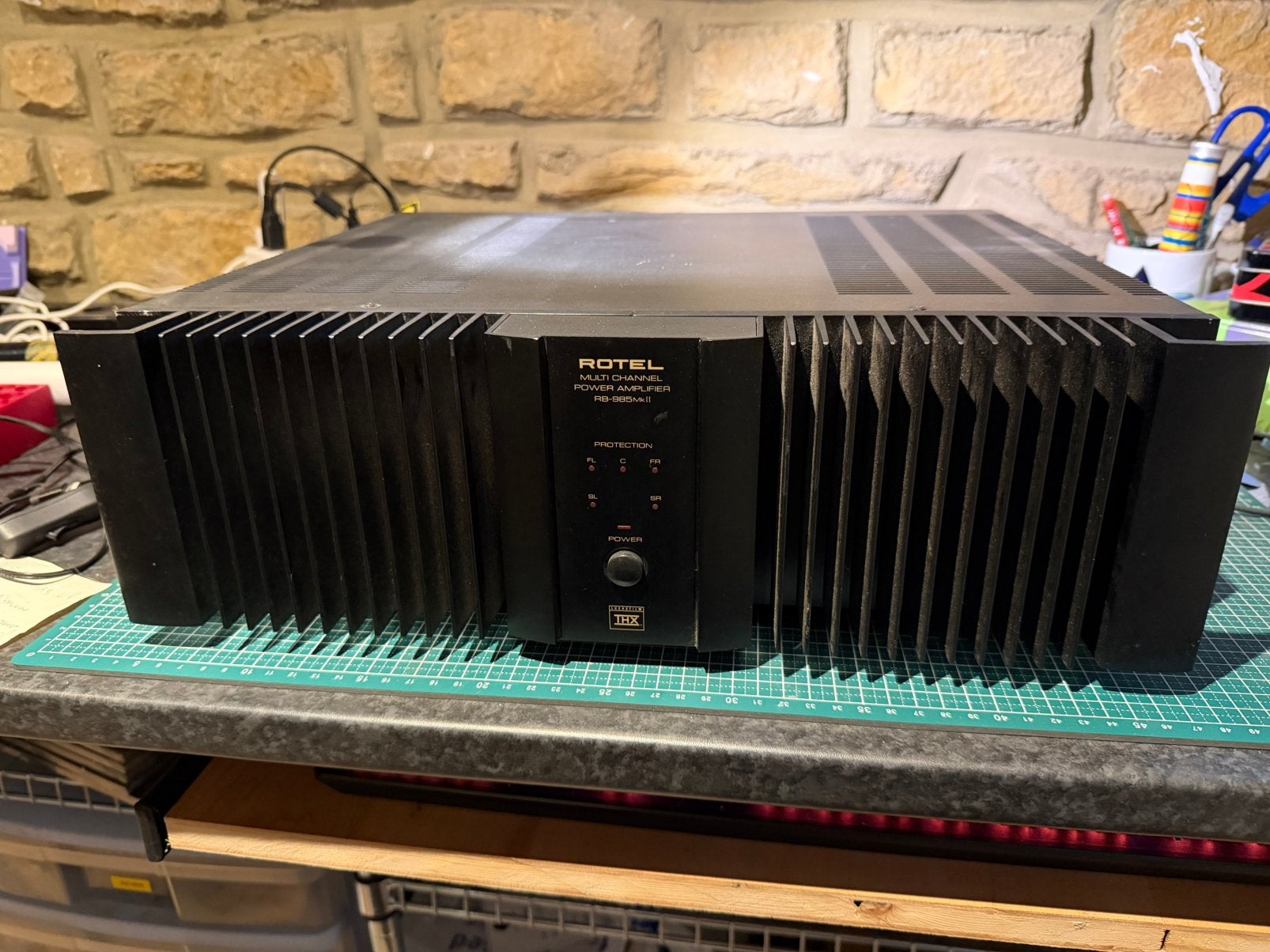 ampli de puissance Rotel RB-985Mkll, Enlèvement, Utilisé, 120 watts ou plus