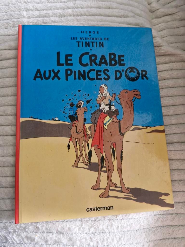 Tintin le crabe aux pinces d or, Enlèvement