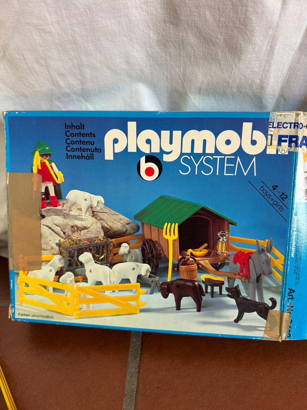 Playmobil 3410 Schapenherder met Kar (1977), Ophalen, Gebruikt, Complete set, Overige typen