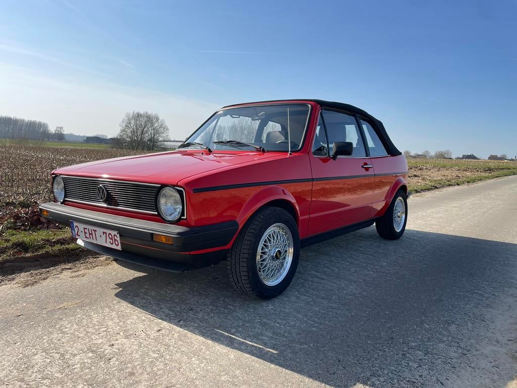 Golf mk1 cabrio 1983, Auto's, 4 zetels, Stof, Cabriolet, 1600 cc