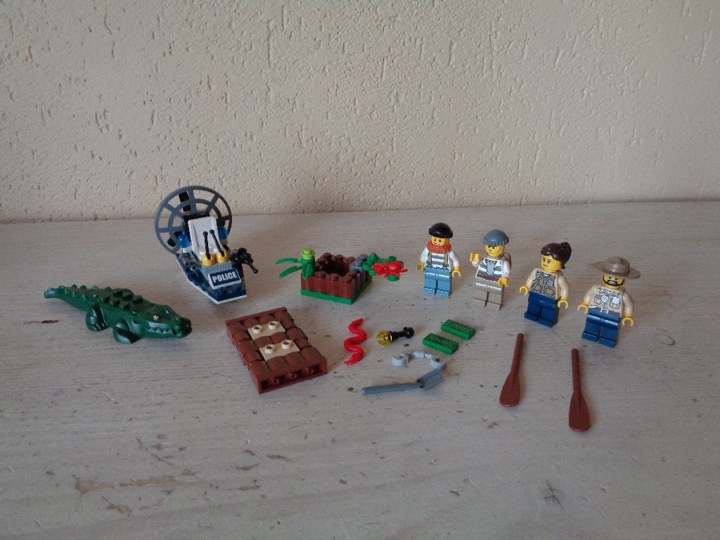 LEGO City  Moeraspolitie startset 60066, Kinderen en Baby's, Speelgoed | Duplo en Lego, Gebruikt, Lego, Complete set, Compleet