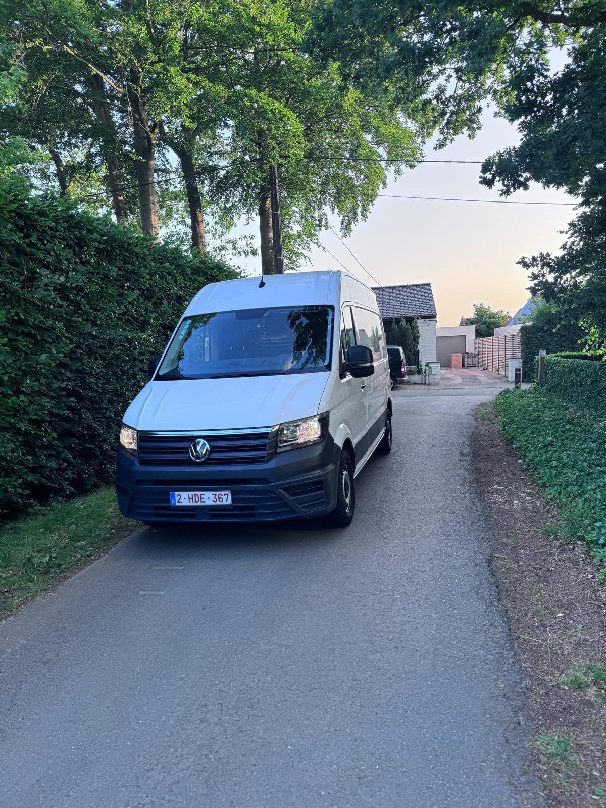 Volkswagen Crafter, Auto's, Euro 6, Volkswagen, Wit, Particulier