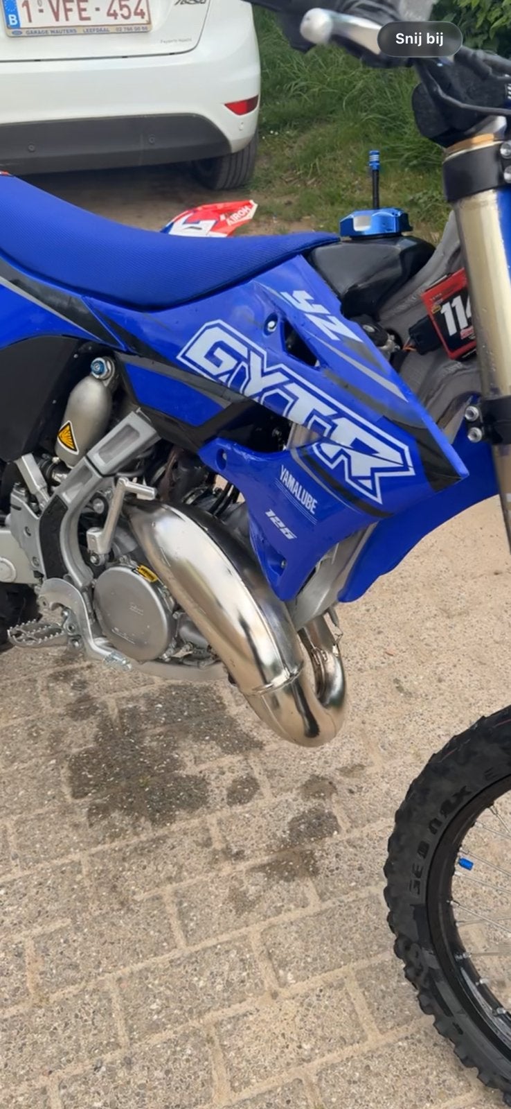 Fantic voorbocht (voor yamaha yz125 fantic xe 125 2005-2021), Vélos & Vélomoteurs, Enlèvement, Comme neuf, Yamaha
