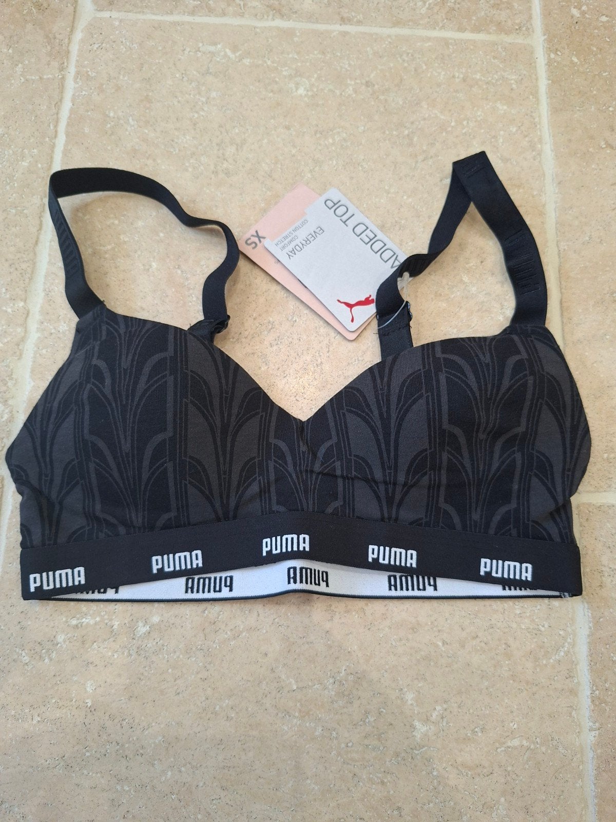 Puma sportbeha - Gewatteerde top Everyday XS, Ophalen of Verzenden, Zwart