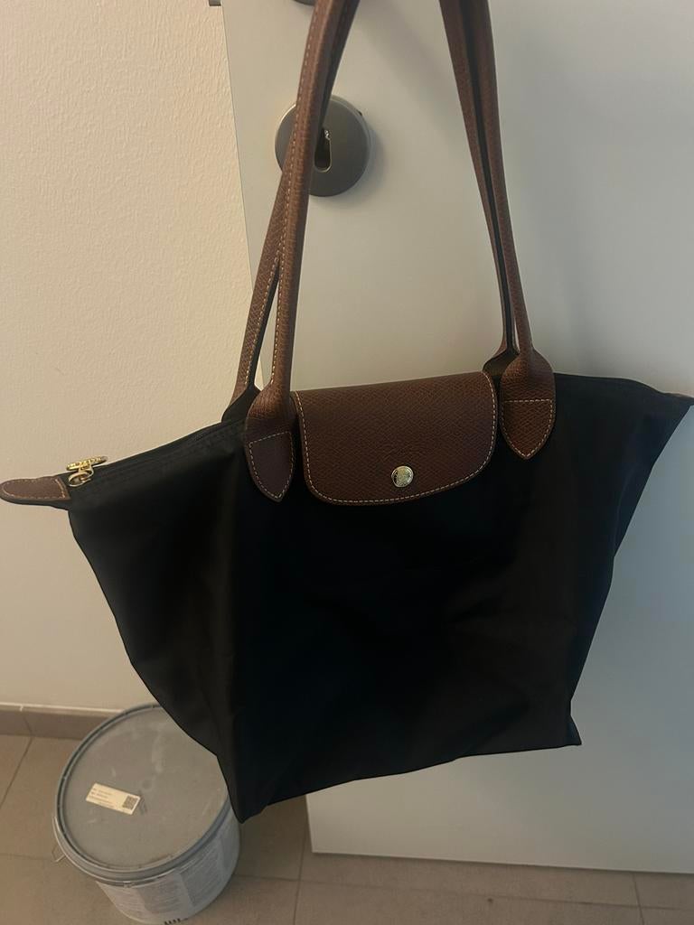 Longchamp handtas, Ophalen of Verzenden, Zo goed als nieuw, Zwart, Handtas