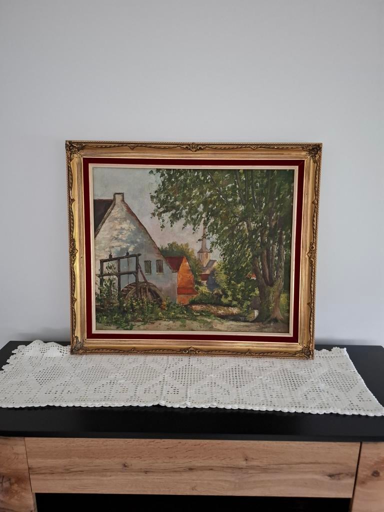 Schilderij op doek, Ophalen