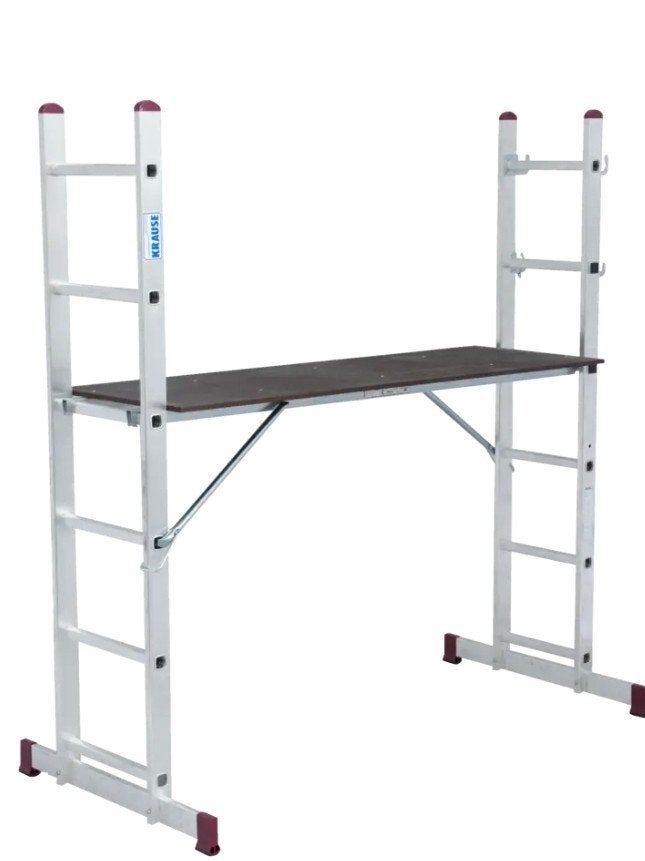 Krause Kamersteiger 4-in-1 werkhoogte 3 meter, Doe-het-zelf en Bouw, Steigers, Ophalen