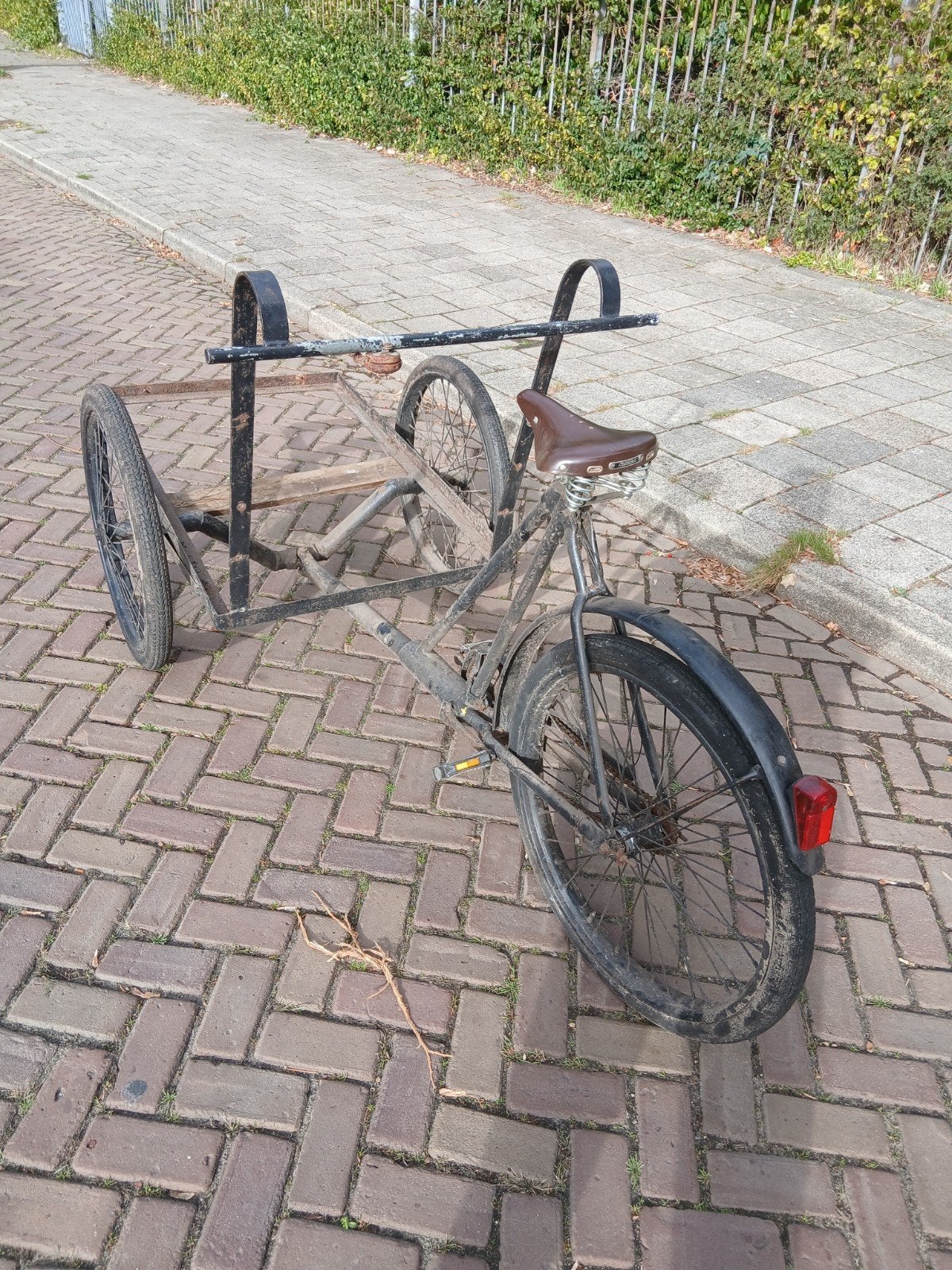 bakfiets antieke bakfiets, Fietsen en Brommers, Ophalen of Verzenden