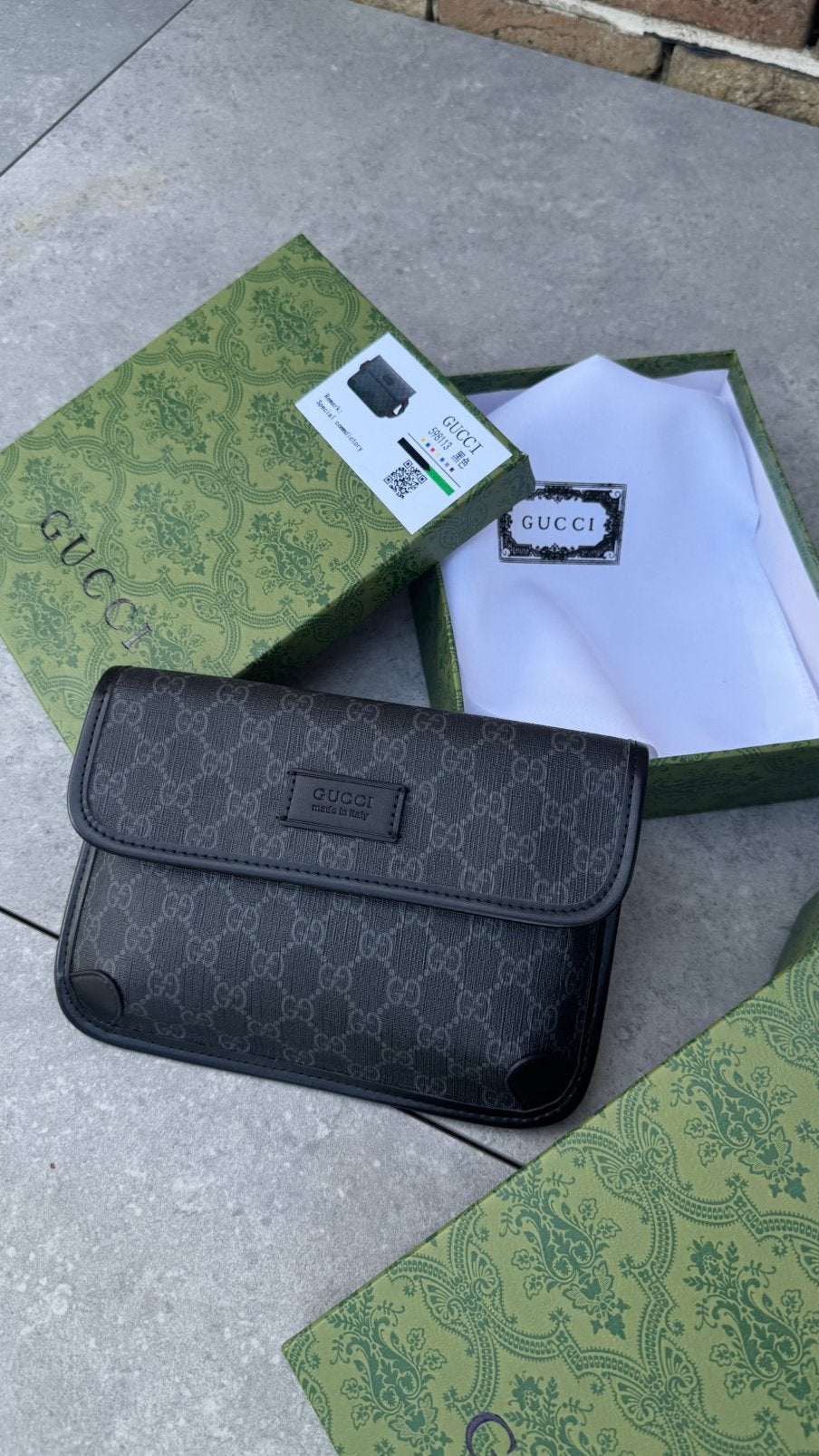Gucci Tasje, Ophalen of Verzenden, Nieuw, Zwart, Schoudertasje