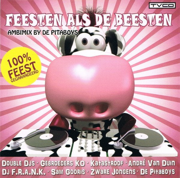 Feesten Als De Beesten - Ambimix By De Pitaboys, Cd's en Dvd's, Ophalen of Verzenden, Zo goed als nieuw
