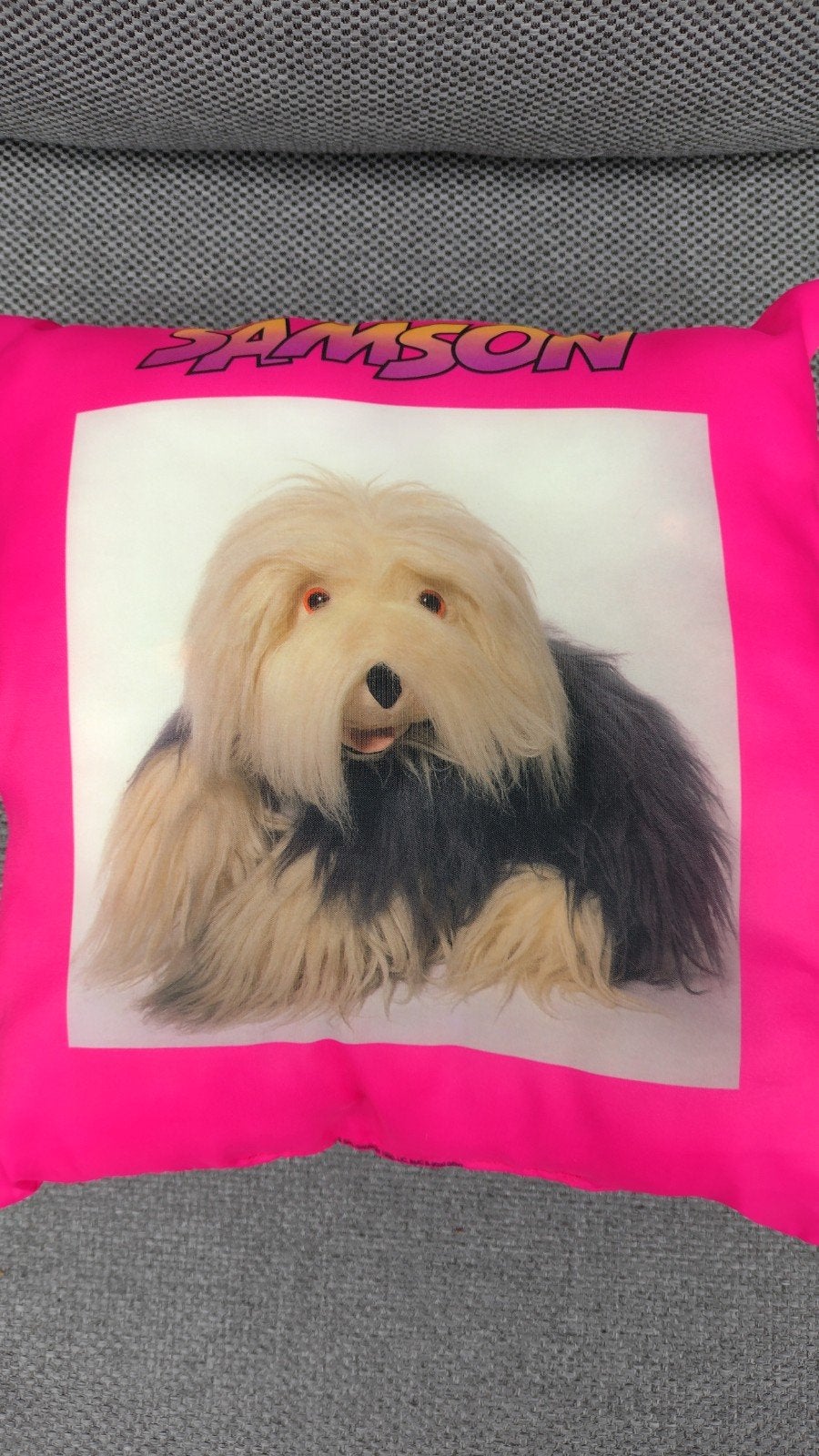 Samson kussen, Enlèvement