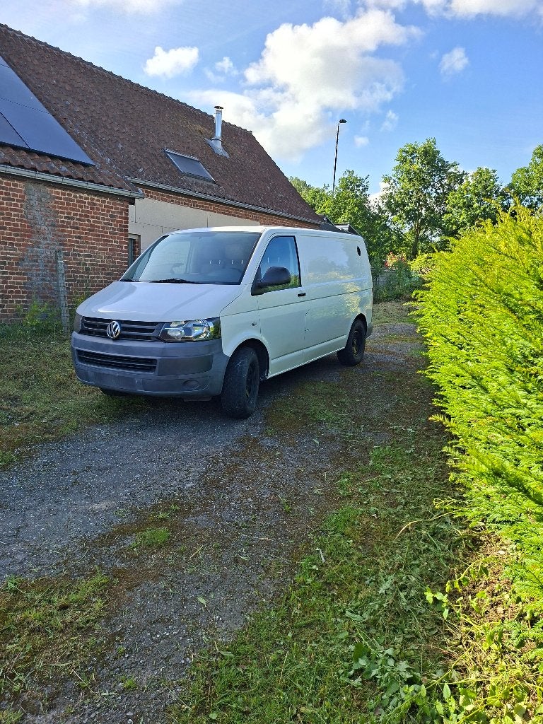 Volkswagen Transporter T5 2012 - ingericht als camper, Autos, Euro 5, 3 places, 2800 kg, Autre carrosserie