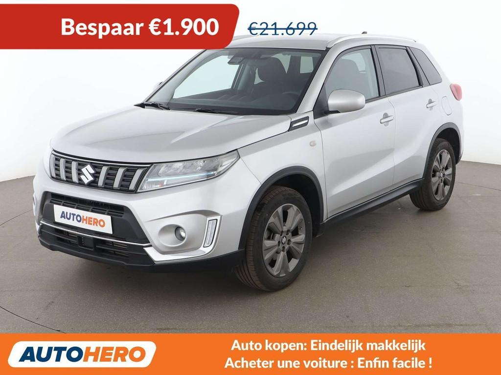 Suzuki Vitara 1.4 BoosterJet Mild-Hybrid Comfort+ 4x4, Auto's, Suzuki, Gebruikt, 95 kW, SUV of Terreinwagen, Zilver of Grijs