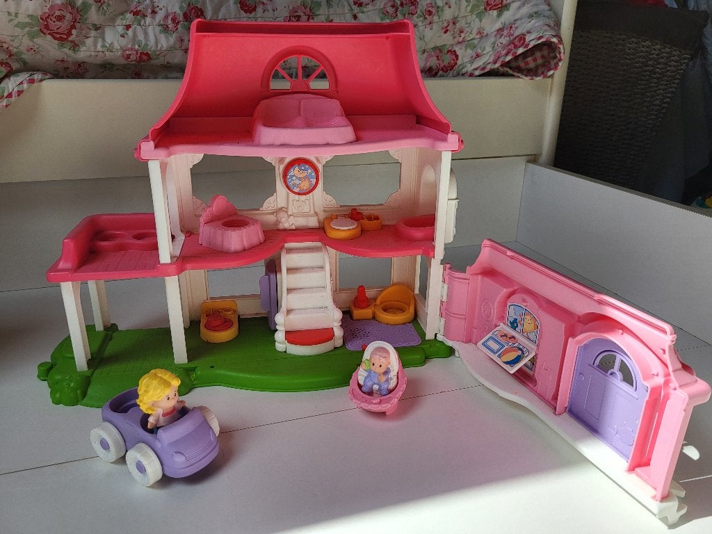 Speelhuis my Little people (interactief met batterijen), Enfants & Bébés, Jouets | Fisher-Price, Enlèvement, Comme neuf, Set de jeu