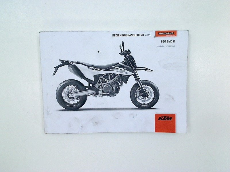 MANUEL UTILISATEUR NOTICE 690 SMC R 2021-2022 (3214104nl), Motos, Dhr. S. di Majo, Utilisé, Info@cama-motorparts.nl, P.J. Troelstraweg 8 8
3144 CX  MAASSLUIS, NL