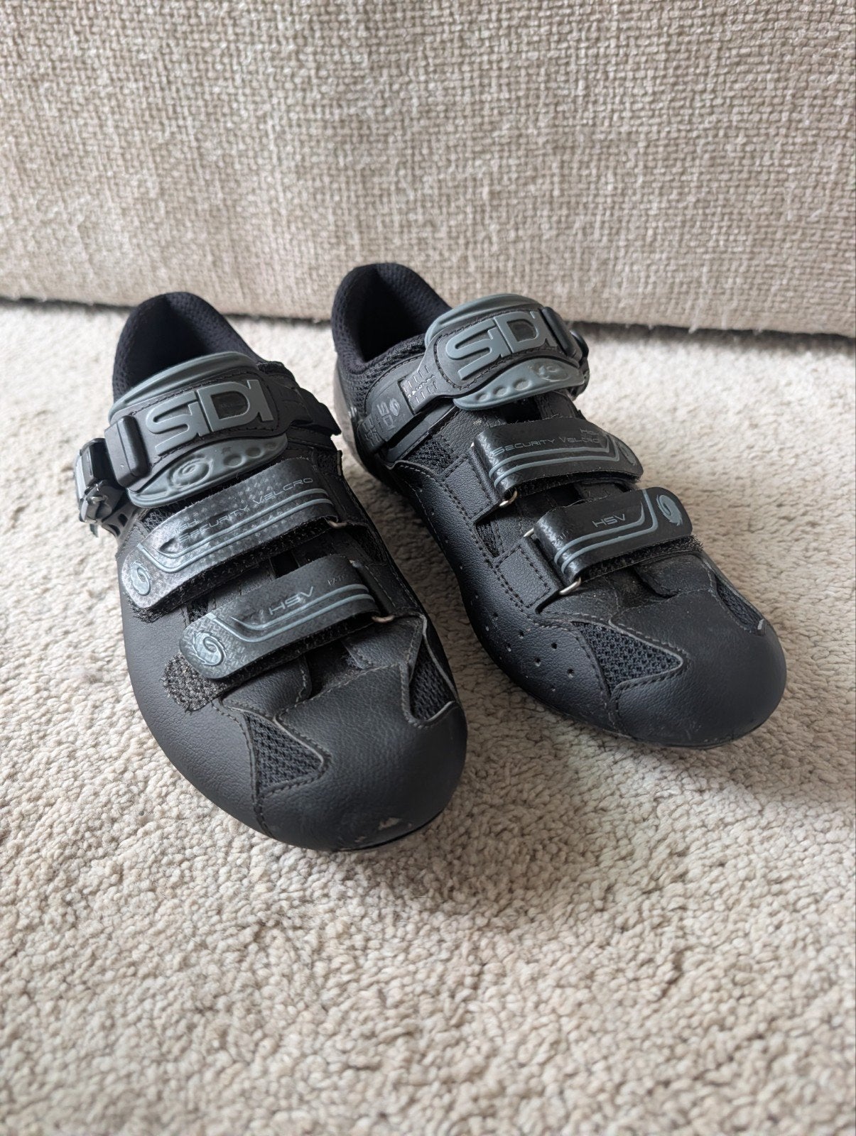 SIDI Genius 7 fietsschoenen – maat 43 – zwart/rood, Ophalen of Verzenden, Gebruikt, Schoenen