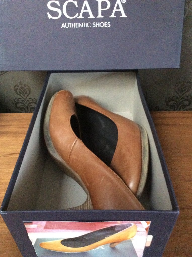 Pumps cognac Scapa 39, Pumps, Scapa, Bruin, Ophalen of Verzenden