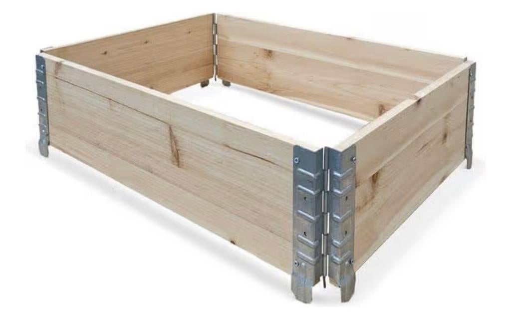 Te koop: houten kweekbak / moestuinbak 80x60x20 cm, Ophalen, Nieuw