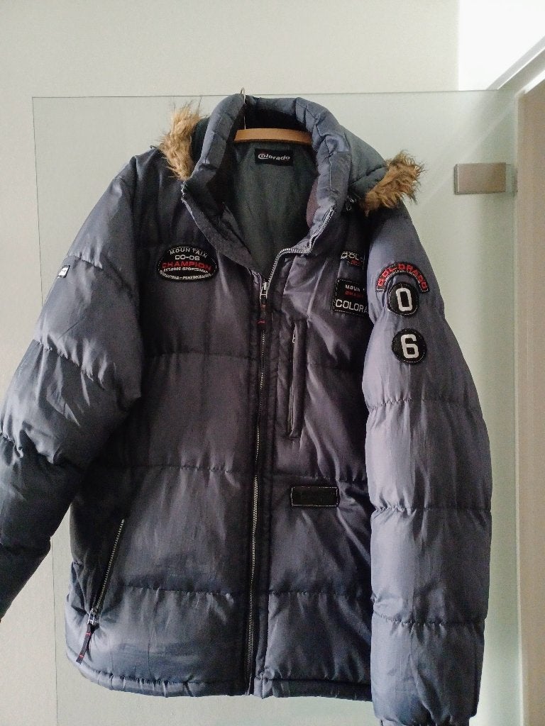 Herenvest met kap  XXL,, Ophalen