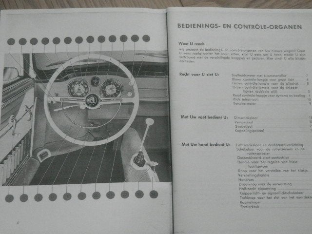 Manuel VW Karmann Ghia, édition 08-1961, Enlèvement