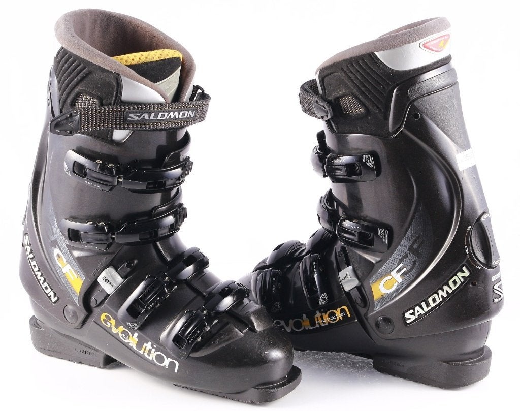 Chaussures de ski 42 ; 42.5 EU SALOMON EVOLUTION CF, Control, Carving, Salomon, Utilisé, Chaussures