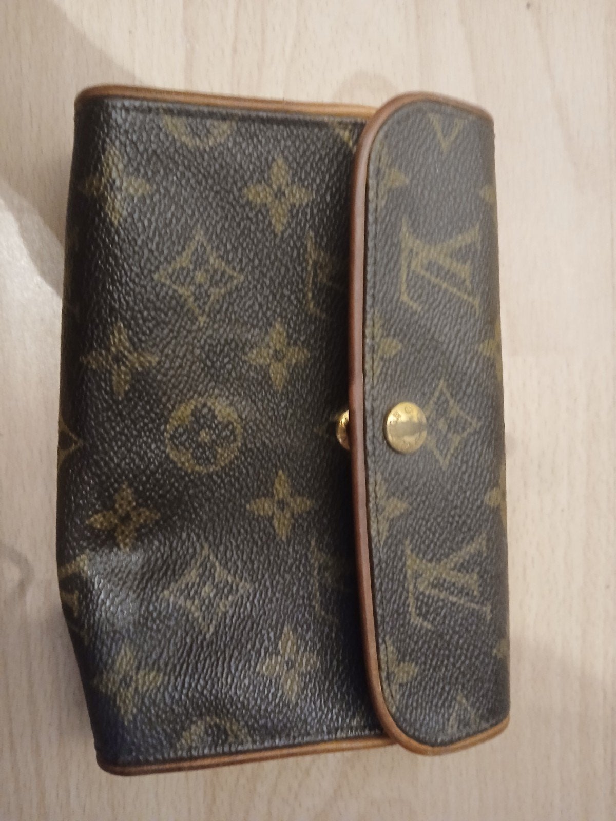Louis Vuitton trousse vintage authentique, Enlèvement ou Envoi, Cuir