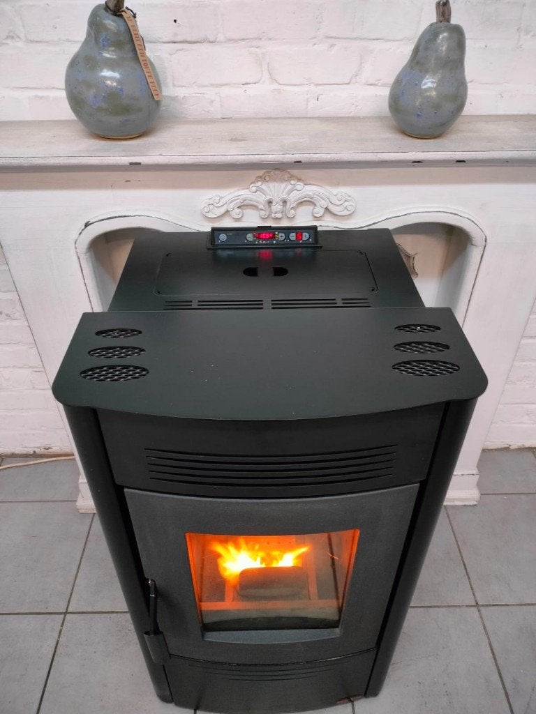 pelletkachel extraflame Dorina, Huis en Inrichting, Gebruikt, Ophalen of Verzenden, Pelletkachel, Vrijstaand
