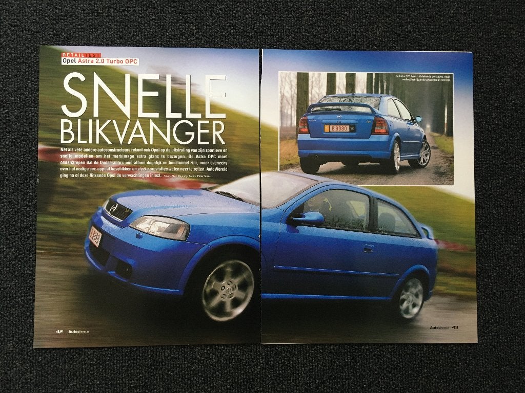 Article : Opel Astra OPC, Livres, Enlèvement ou Envoi, Comme neuf, Opel